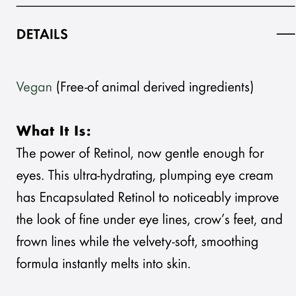 NEW ORIGINS Plantscription WRINKE CORRECTION EYE CREAM WITH RETINOL 15 ml - Picture 9 of 16